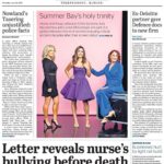 Emily Symons Instagram - Loved this shoot with my beautiful Diner Ladies @lynnemcgranger @adanicodemou 🩷🩷 here we are on the front page of today’s @SydneyMorningHerald! Full story out on Monday and Melbourne, catch us on the cover of the Green Guide TODAY in @theageaustralia 💃🏼 #tvweeklogies #homeandaway