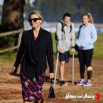 Emily Symons Instagram – When you discharge yourself from hospital and make your way to the nearest bar 😎 Tonight on @homeandaway 🍸7pm @channel7 🍹💜☀️