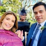 Emily Symons Instagram – A few more from the happy day💕💙💒🥺🥲 @homeandaway @channel7 pics by @jeremygreive 👏🏼➡️➡️➡️