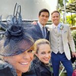Emily Symons Instagram – A few more from the happy day💕💙💒🥺🥲 @homeandaway @channel7 pics by @jeremygreive 👏🏼➡️➡️➡️