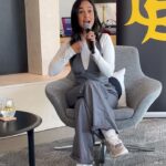Emily Tosta Instagram - i had the absolute honor and joy to speak at Cal State Long Beach @csulongbeach ✨🫶🏽 thank you so much for having me.. special thanks to the students, @jcapitz2 , dan montoya, the board of directors of the 49ER foundation, diana, michelle, kenneth, alondra for your work and dedication to inspiring youth of color.
