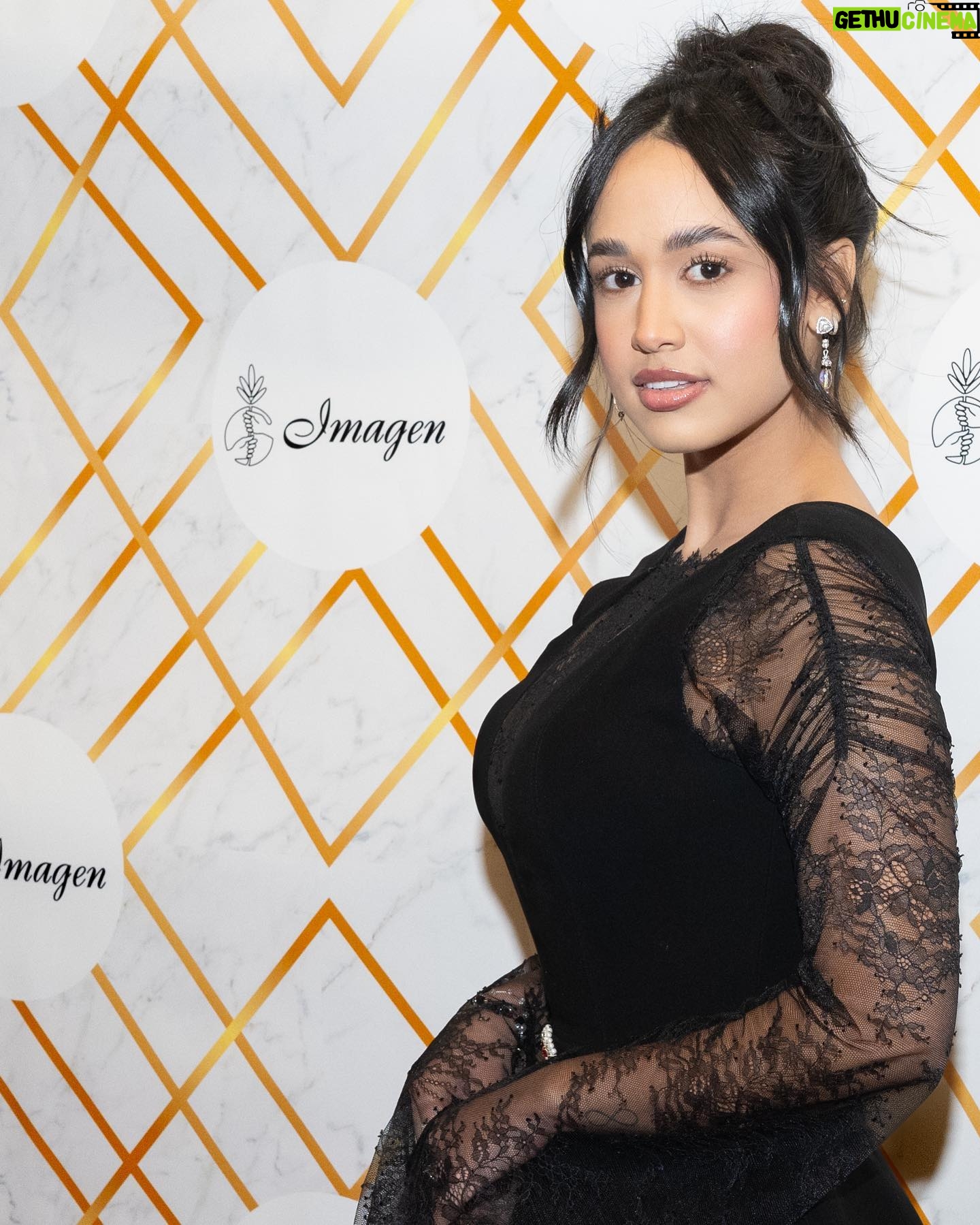 Emily Tosta Instagram - nominated amongst women that i truly admire. thank you so much @imagenfound and my @fxnetworks & @mayansfx family🤍 it was a magical night hair & makeup: @barbarapferrer dress: @temraza jewelry: @emilia.tosta stylist: @regardstylehouse @dimitryl