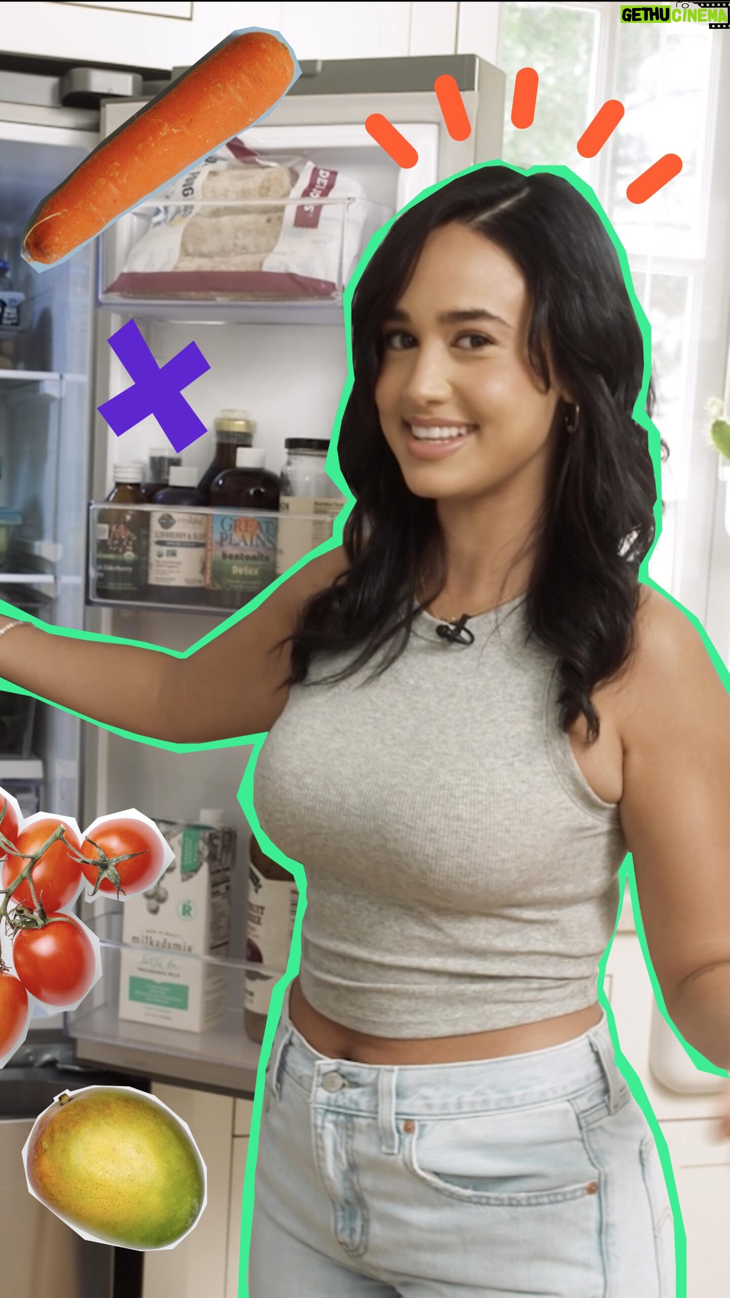 Emily Tosta Instagram - Ready for some 🥦🫘🍠 inspo? Actress and @rewild ambassador @emilytosta shows us how she embraces a plant-forward lifestyle. From making plant-based chicken wings with oyster mushrooms, to saving pineapple skins for a fruity, anti-inflammatory beverage, Emily is sharing some of her savvy sustainability tips! What’s a kitchen hack you use to keep your diet fresh and plant-based? Share your tips in the comments and check out the Palau app to take your first steps to rewilding your fridge! #RewildYourFridge . . . . #Rewild #plantbased #rewilding #plantbasedfood #plantbaseddiet #foodie #dairyfree #plantbasedfood #biodiversity #healthyfood #vegetarian #healthylifestyle #sustainable #sustainableliving #meatfree #thereisnoplanetb #greenliving #green #gogreen #eatplants #eatmoreplants #foodlovers #foodlife #foodiegram #foodinspiration #veggies #vegetables