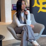 Emily Tosta Instagram - i had the absolute honor and joy to speak at Cal State Long Beach @csulongbeach ✨🫶🏽 thank you so much for having me.. special thanks to the students, @jcapitz2 , dan montoya, the board of directors of the 49ER foundation, diana, michelle, kenneth, alondra for your work and dedication to inspiring youth of color.