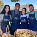 Emily Tosta Instagram - for families and children that rely on school-provided meals, summer can mean a long few months of worrying about getting enough to eat. I volunteered with @FeedingAmerica and @smbgc to help provide a nutritious & refreshing snack for children facing food insecurity this summer🫶🏽 your support can help provide more meals to neighbors in need - visit www.feedingamerica.org/summer to learn more✨