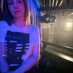 Emily V. Gordon Instagram - Lifelong dream of seeing @slowdiveofficial fulfilled. I swooned for a full three hours. Bonus pic of me with the dude who was really going through it externally the way I was internally, and then a better pic of him. (I’m normally not okay with posting pics of strangers but his face is obscured and also he really did just sum up my experience so wonderfully with his whole being. Also also, we checked in on him and he was okay. Just feeling it.)