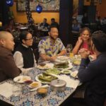 Emily V. Gordon Instagram - Had the delight of 1) eating at @casitamex 2) having a triple date with David & Grace, John & Chrissy, and Kumail, and 3) being on #chrissyanddavedineout! And amazingly, I got to accomplish all these things at once. It’s on @hulu today! And if you're in SoCal, GO EAT AT LA CASITA MEXICANA. It's worth it.
