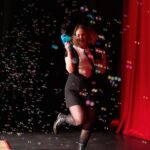 Emily V. Gordon Instagram - “I want the boys to come onstage to something magical, like bubbles.” “Yes, but how?” “Don’t worry, @mikerosenstein and I have got you.” Pics by the incomparable @tylerossity, our former photographer who has so much new fancy equipment and is still just as cool as ever.
