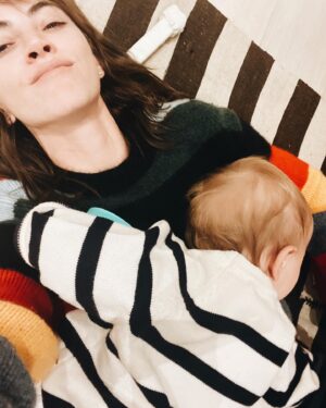 Emily Wickersham Instagram - From being in my belly to out  in the world Cassius, you continue to amaze me and make every moment more magical. I feel the most lucky i get to be your Mom. 
Happy Mothers Day 🫶🏼