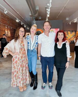 Emma Booth Instagram - Thankyou @marleneroseglass for opening the door to my art career! Love you TO BITS!!!!!!! 🫶🏼💘🙌🏻