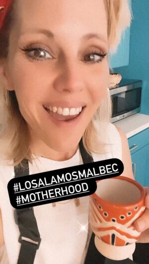 Emma Caulfield Ford Instagram - Motherhood and wine a love story. #losalamoswine