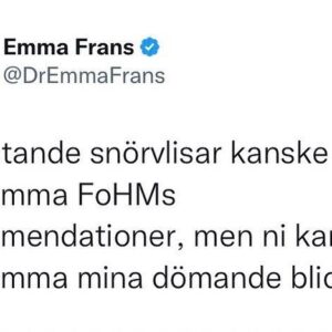 Emma Frans Instagram - Beware