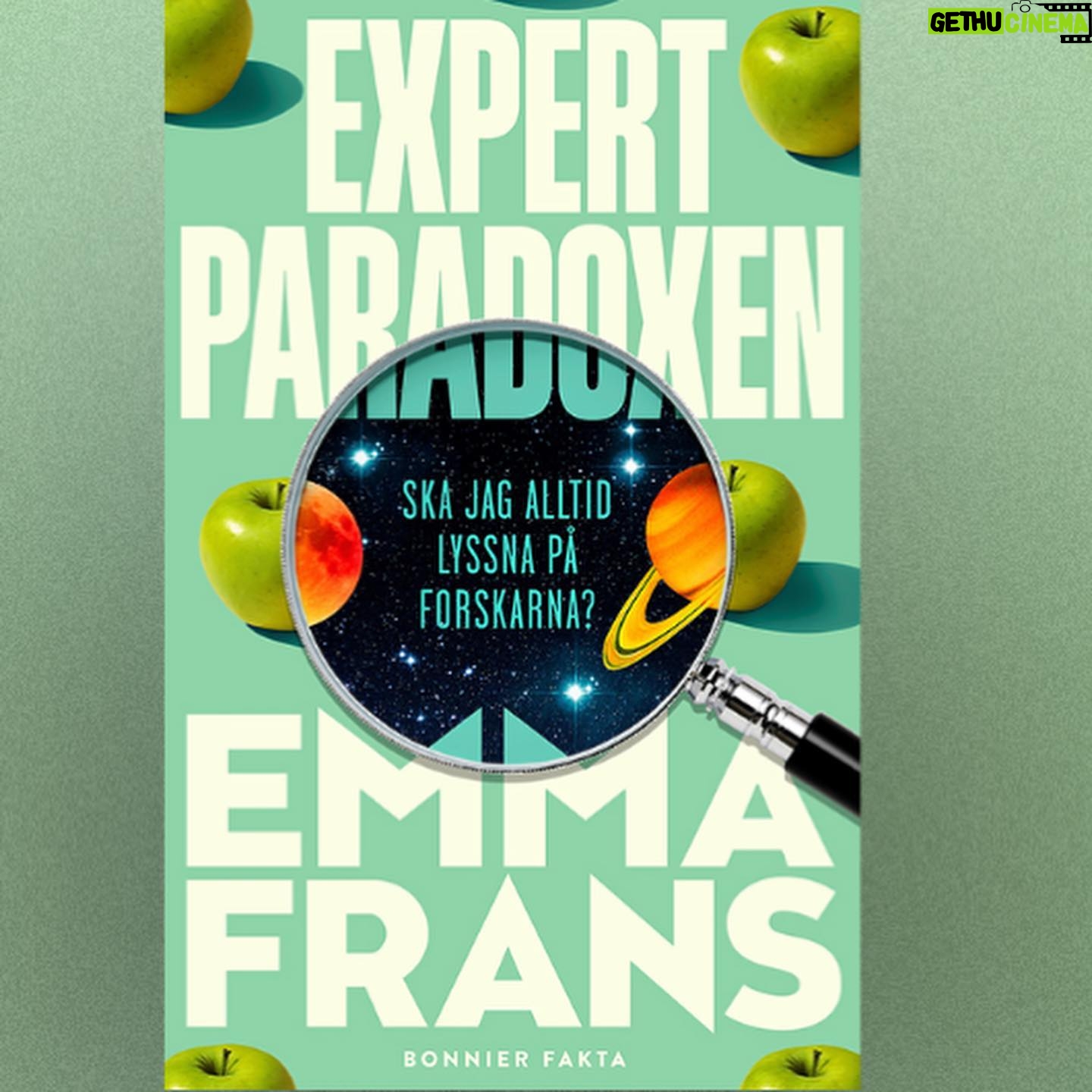 Emma Frans - 3.2K Likes - Den 13 mars släpps min nya bok Expertparadoxen som handlar om när man ska och inte ska lyssna på forskare. Redan nu kan du förboka ett signerat ex på Bokus via länken som finns i min bio.