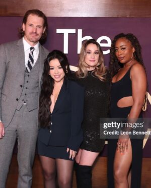 Emma Hunton Instagram - What a blast celebrating with part of our @goodtrouble family at the Disney Emmy party. My feet hurt from dancing 💃🏼