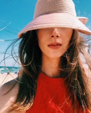 Emma Ishta Instagram - In case you needed a close up of the visor. 

#theothersideof30