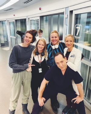 Emma Ishta Instagram - Med tribe is the best tribe. Watch me mom, tonight on Chicago Med NBC!

(Congratulations @ashleybower on your first screen credit and thank you @meriboot for keeping Michelle in this world)
