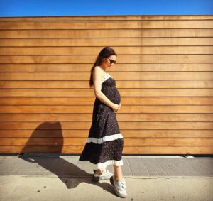 Emma Lahana Instagram - I have been a fan and customer of @christydawn since 2016 and Christy Dawn has been a Gd send during pregnancy. 
Not a fan of clutter and waste I love anything multipurpose and I have been able to comfortably wear my Christy Dawn items from pre pregnancy all the way through. 
I love their regenerative practices - you can even compost the tags :)

For 15 percent off use code 15EL
https://steward.christydawn.com/emmakatelahana

🌱💃🏻💐🌱