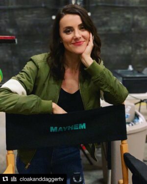 Emma Lahana Instagram - Hang onto your throats... April 4th is coming. 
@cloakanddaggertv 2 hour season 2 premiere on @freeform 🧟‍♀️