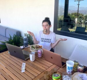 Emma Seligman Instagram - When @treaclychild and I came up with the idea for @bottomsmovie over six years ago at a dig inn, she took out her planner, set weekly and monthly goals for us and decided we would make this movie (and that our friend @ayoedebiri would be in it). In between making and putting out shiva baby, we spent the next 5 years writing stupid jokes in various nyu buildings, west village coffee shops, our apartments, over zoom for a year, and finally in @asmallwonders backyard when I moved to LA. So much has changed in our lives since the day this crazy Virgo told me our dreams were valid and achievable and so many more brilliant beautiful people have joined along the way. Today our baby comes out in 700  theaters across the US and Canada. Support loser queers and girlfailures by getting yourself a ticket ♥️🥊