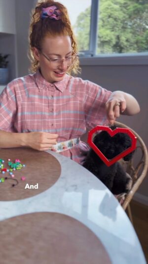 Emma Watkins Instagram - Love this initiative from @lego, where every LEGO heart built, LEGO Australia will donate a LEGO set to a child in need - #buildtogive 🫶🏽 So next time you’re exploring and playing, build a heart and tag #buildtogive to share the love with others and give an opportunity for another child to share in the LEGO experience too 🧡