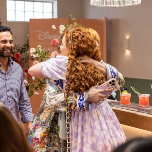 Emma Watkins Instagram - The BEST DAY launching our new ‘Bub & Me’ collaboration collection with Disney and Big W 🧡💕🦒💕🧡 #thankyou to everyone who worked on this partnership over the last 12 months and whilst not everyone could be in Sydney today, we can’t wait to see you soon!! We hope everyone enjoys the new and vibrant range featuring my favourites - Bambi and The Lion King 🫶🏽 #DisneybyEmma instore and online @bigwaustralia now!