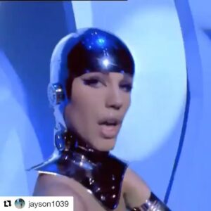 Emma Wiklund Instagram - To be part of @manfredthierrymugler vision and world was such an honour. I loved loved loved working for him and every fashion show was the most amazing moment. To wear his masterpieces, having 12 fittings for one outfit ( the Robot-girl) getting plastered in a corset to have Chrome made into an outfit… ( yes, swipe for my own pictures from those days I Paris ) 
Listening to your vision about every outfit or better said creation was so inspiring.

Taking in every thought, every detail and music that you created and then just live it out on the runway was just so amazing. 
Thank you Manfred ❤️
Thank you Mr. Mugler for the magic. ❤️