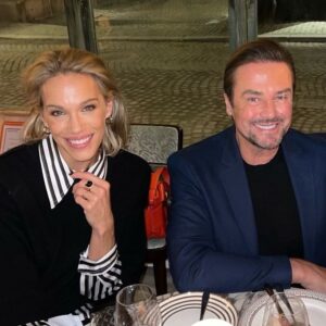Emma Wiklund Instagram - When you get to hang out with your BF @johanpramell since 35 years on a Saturday night…  can’t think of a better evening! 
@bistromariesthlm