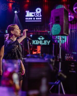 Emma Drobná Instagram - Kinley Zero! Launch party was fun