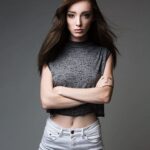 Emma Dumont Instagram - Photo by: LENA MELNIK (@lenamelnik) #denim #nyc
