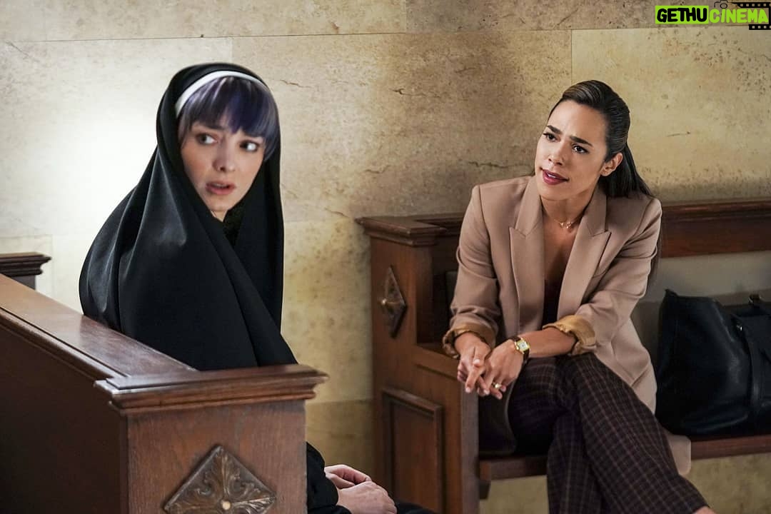 Emma Dumont - 15.4K Likes - Y'all ever wanted to know how I look as a nun? Well here ya go! Check out my girl @jcamacho and I slaying the courtroom on an all new @cbsallrise Monday, Oct. 21st (9:00-10:00 PM, ET/PT) on CBS! Woot woot! ❤❤❤ @cbstv
