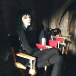 Emma Dumont Instagram - Back to work 🖤