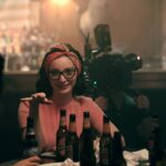 Emma Dumont Instagram - I love my job 🍒🖤🔥 Only one week guys! Til Wrong Turn is out on digital! Fun fact: @vardaanarora and I spent our time off the clock watching as many horror films as possible. Which included The Strangers (1 and 2 in reverse order), the Screams, Green Room (homework assignment from @rockfordroad), Wrong Turn (1,2 and 6), In the Tall Grass, Haunt, Final Destination (1), Midsommer, the Saws, the Purges and You're Next.