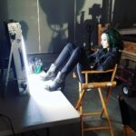 Emma Dumont Instagram - Work time 💚 #thegifted #polaris @thegiftedonfox 📷: @cobybellagram