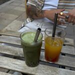 Emma Keitmann Instagram - Bubble tea Time with @sachadelouis 🧋🖤
