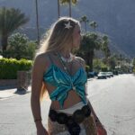 Emma Keitmann Instagram - Last look for Coachella 🦋🤍 (Like a little mermaid) First & last pic by @lilybarriere 📸