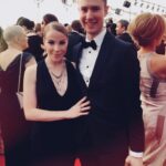 Emma Myles Instagram – Happy birthday to my love, my husband, and my dearest friend. You make me feel like how Taylor Swift feels when she sings about love feelings. I remain forever enchanted to meet you. For anyone wondering what quarantine was like in our house, scroll to last slide. And along the way enjoy the many reasons I adore my Mr. Darcy.
1) He’s chronically 12 years old
2) He’s beloved of Tank Girl
3) He’s fine as hell
4) He stands up for what he believes in
5) He educates himself on the things he doesn’t understand 
6) He’s the only reason I don’t have panic attacks at fancy events
7) He laughs at my stupid jokes
8) He always brings lacroix home
9) This is self explanatory but is also worth pointing out that he became Haley Joel Osment during lockdown.