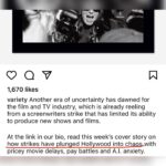 Emma Myles Instagram - It’s fascinating to see who’s placing the blame of these strikes and shutdowns on the workers who are simply and reasonably fighting for their livelihoods and NOT the excessively wealthy studios whose greed, hoarding of revenue, and refusal to compromise their ginormous bonuses is what has led us here. I’ve also been getting questions about why we signed such a bogus contract to begin with and whether or not we should’ve known better. And as always, there is the question of who has it worse in the grand scheme of everything. A lot of people understand that this is about labor protections, but there are many that don’t and/or who are very confused as to why we can’t just bend over, stop whining, and give them their stories. Let these slides highlight some of the reasons. Don’t mind the grammatical typos that I can no longer fix because the edit button is gone and my responses came before coffee. And clear vision. Fight the power. @sagaftra #sagaftra #sagaftastrong #sagaftrastrike