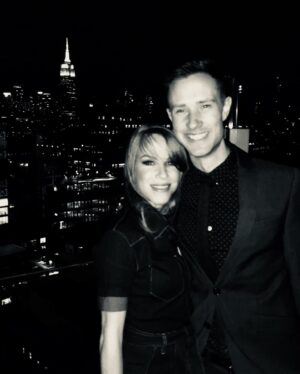 Emma Myles Instagram - We got married 4 years ago and I’ve been popping off ever since. Happy anniversary to my very patient, gentle, shy, funny, sweet, dorky, dreamboat of a husband. I love you the most Mr. Darcy.