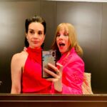 Emma Myles Instagram - Mom and Dad can’t come to the phone right now, they’re having a hot pink date night. Thank you as always @bcrfcure for such a beautiful and unforgettable evening, and for everything you do. *for those of you who don’t know BCRF in the only organization dedicated solely to funding breast cancer research, and that research has saved countless lives, including my mothers. We are all forever grateful!💗💗💗 #hotpinkparty