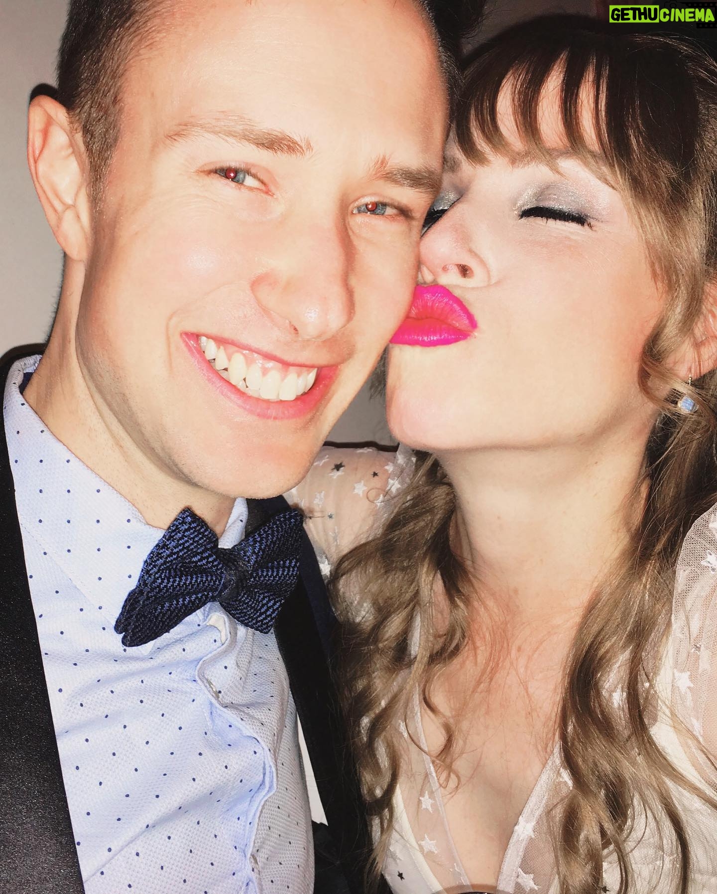 Emma Myles - 3 Likes - We got married 4 years ago and I’ve been popping off ever since. Happy anniversary to my very patient, gentle, shy, funny, sweet, dorky, dreamboat of a husband. I love you the most Mr. Darcy.