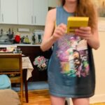 Emma Myles Instagram - What do I even say? I’m 40 and that’s pretty cool. Now that the dust has settled here’s the round up of a beautiful and truly special week which was exhausting in the best way. 1) This is my birthday music box book that plays the birthday song. I’ve had it since I was a baby. I’ve also had the same dance moves since birth. 2) I put on my favorite Lorelai Gilmore dress and ate cake. Naturally. 3) I hugged a lot of friends, many of whom are not pictured because I was IN THE MOMENT BEBES. 4) My husband understands that I derive most feelings of love from nostalgic immersion, so he rented out a movie theater and played my favorite childhood obsession Now & Then. 5) The next day I GOT MY FIRST TATTOO! 6) Then I had more cake duh. Also Darcy is cute. 7) Family portrait! 8) Dale couldn’t come to the party so I subjected her to family dinner instead. GREAT SUCCESS! 9) I blew out my voice scream singing RENT and I have no regrets. 10) Aging is okay don’t be scared. Thank you to my family and friends for being family and friends and for also sending in the most excellent and sometimes cringeworthy pictures for the slideshow of my life. I’ll get you back. And to my husband, I love you. Everything is you. And I am truly grateful to be by your side. PS, Tarver, I live in that Goosebumps shirt now so thank you.