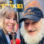 Emma Myles Instagram – Today was a wild turn out walking alongside our peers. Shout out to my bestie Jenna who looks exactly like Neve Campbell here, shout out to my face for summing up the vibe of how we all feel, and shout out to finally meeting my hero Radio Man. I can’t tell you how many times I’ve yelled “SCHOOL IS FOR FOOLS LOOK AT MEEEEE” out of context. It was a big day. The solidarity is unbelievably strong. I will always be proud to be an actor. And hopefully someday soon the studios will be proud to have us and give us a contract that reflects that. Until then, we’ll see you on the line. 
📸 @gettyimages