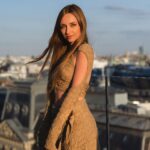 Emma Smet Instagram - Magnifique soirée rooftop parisien à l’occasion de #LaSceneFrenchTouch des @galerieslafayette 💃🏼 Bravo à tous 👏🏻 📸 @jeanpicon