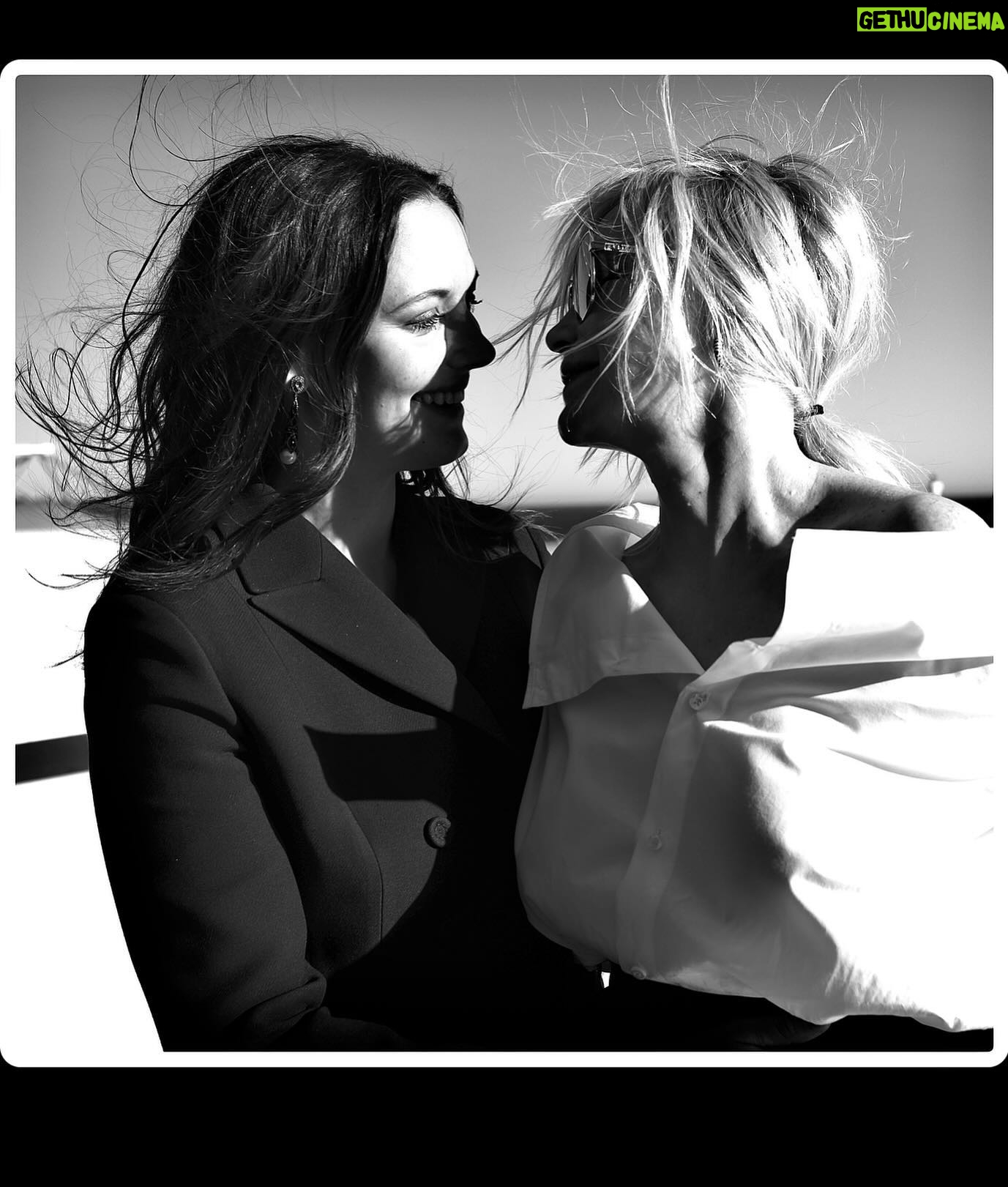 Emmanuelle Béart - 3.1K Likes - @festivaldecannes her First movie as a producer @auteuilnelly with @hugogelin #le fil so fucking proud !! 📸 @gillesportedop 🤍