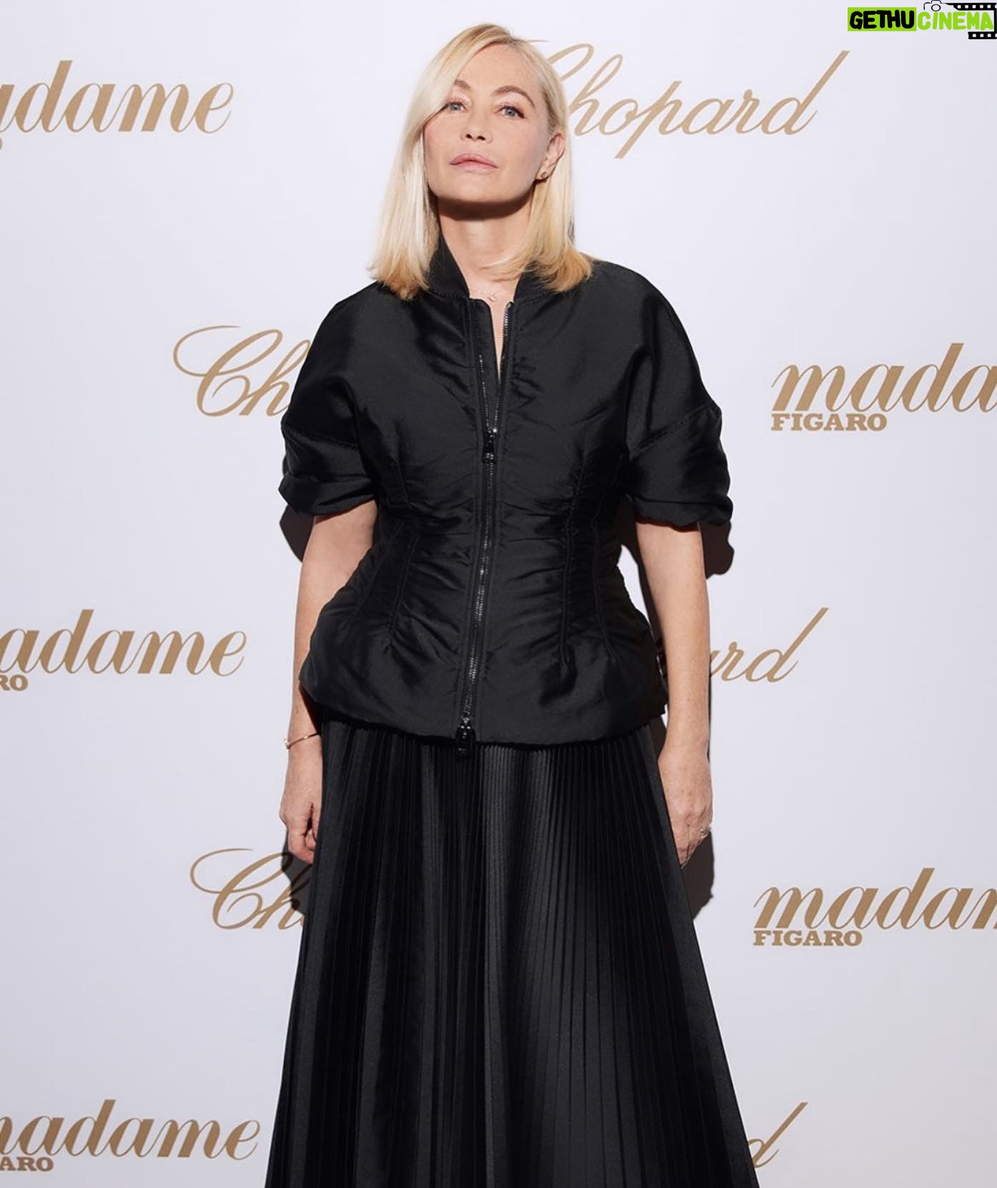Emmanuelle Béart - 3.2K Likes - #aboutlasnight🌙⭐️ merci @madamefigarofr @anneflorenceschmitt @richardgianorio @chopard pour cette formidable soirée autour du cinéma … Styled by @alineds75 @mathildefavier #dior @johnnollet @lisalegrand_makeup @marceagomes merci à @albane.cleret 🎥📽️🎥 #emmanuellebeart