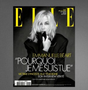 Emmanuelle Béart Instagram - Merci au @ellefr  de porter avec nous ce documentaire que nous avons réalisé @mikova.anastasia et moi … merci @verovatinos🌸  @misterthomasjames 🤍 @veroniquephilipponnat  @matthewbrookesphoto  @johnnollet  @lisalegrand_makeup @chloedugast @marceagomes  @gilles_alexandre_de_paris_stud  et un grand grand merci pour cette interview à @marionruggeri 🙏🏻 merci @hautetcourtdoc  @emmanuellelepers  @bienvenueproduction @davidfrancoismoreau pour sa merveilleuse musique .. #annemariesangla  et bien sûr tous nos témoins si forts beaux et courageux🤍