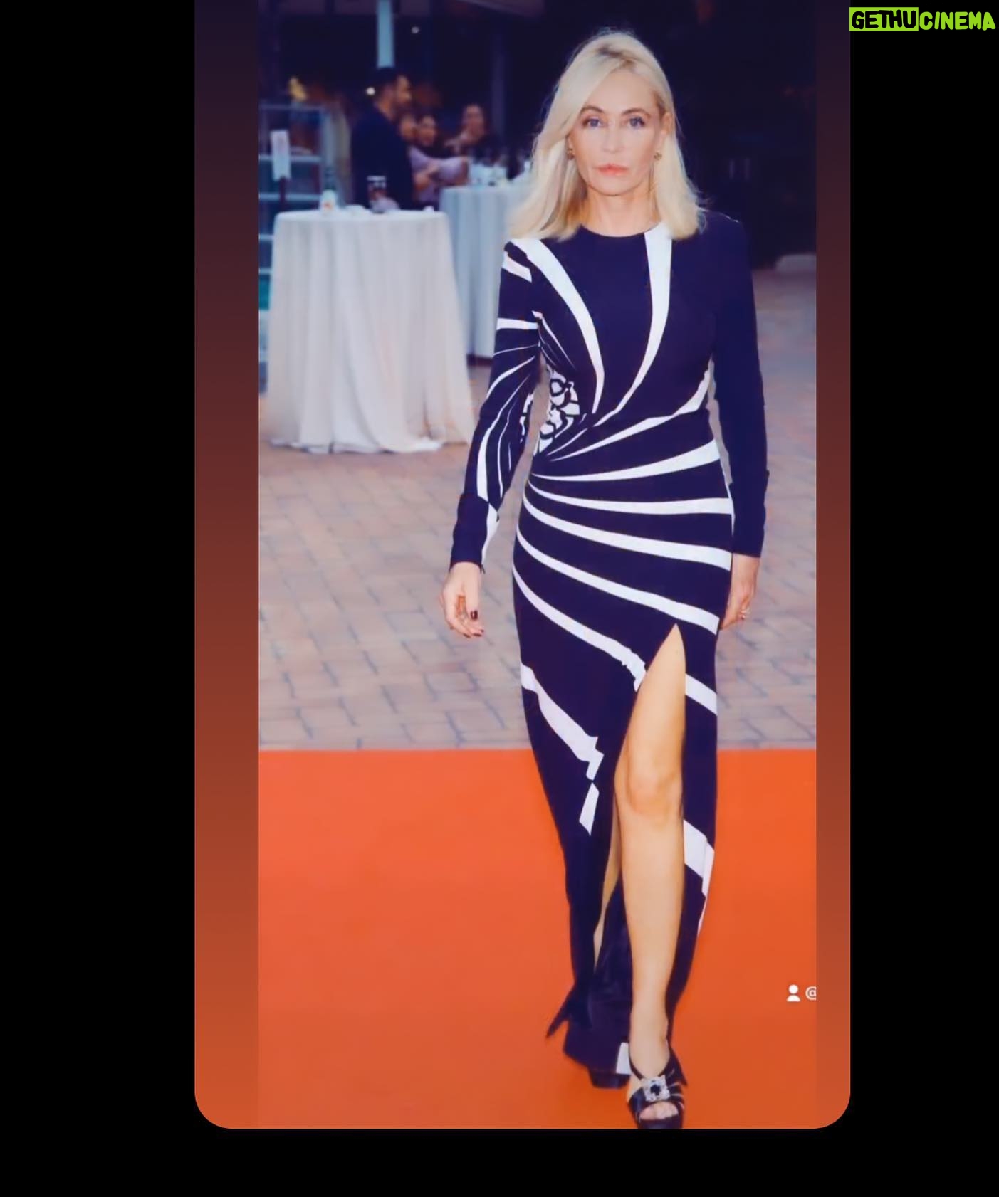 Emmanuelle Béart - 2.7K Likes - @filming_italy #filmfestival have a wonderful Time !! @eliesaabworld @jonathan_huguet @marie_soares @rogervivier @okan__studio 🎬🎬🎬🎬 #emmanuellebeart