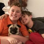 Emme Rylan Instagram - #brotherlove #puglove