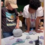 Emme Rylan Instagram - It is pure joy teaching crochet with @fosterpridenyc and @safeplaceforyouth! ❤️ Please check out these amazing organizations that are changing the lives of so many young people! ⠀ “𝗙𝗼𝘀𝘁𝗲𝗿 𝗣𝗿𝗶𝗱𝗲 empowers children and teens in foster care to develop their talents, build self-esteem and reach their potential through mentoring relationships and the arts. Each year Foster Pride offers programs to approximately 400 children and teens in foster care throughout New York and Los Angeles.” ⠀ “The goal of our program at 𝗦𝗮𝗳𝗲 𝗣𝗹𝗮𝗰𝗲 𝗙𝗼𝗿 𝗬𝗼𝘂𝘁𝗵 is to provide critical resources and empower young people to take control of their lives, supported by trauma-informed care, harm reduction, and positive youth development strategies in a safe, non-judgmental environment. ⠀ ⠀ #𝙧𝙚𝙜𝙧𝙖𝙢 Foster Pride’s Handmade program officially launched in Los Angeles this year with our partner S.P.Y @safeplaceforyouth. It’s been a wonderful, collaborative, creative joy to be working with these special and talented individuals. Taught by Foster Pride’s amazing teacher @emmerylan, in just a few weeks, these non-crocheters have become seasoned experts! Stay tuned to see what we make next! 💙🧶🤩 ⠀ Please comment below and let us know what you think! ⠀ #fosterpride @fosterpride #safeplaceforyouth #handmade #crochet #crocheting #nonprofit #nonprofitorganization #youtharts #atriskyouth #underserved #makingadifference #fostercare #shelter #housing #empowerment #confidence #teambuilding