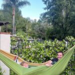 Emme Rylan Instagram - Did @dmoney596 fall out of this hammock when he first tried to get in it? 😂Yes, yes he did. But they cute so it was worth it, right babe?